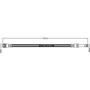 Juratek Brake Hydraulic Hose Line Right JBH1171