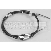 First Line Handbrake Cable Right Rear fits Nissan Almera 1995-2000 1.4 1.6 2.0
