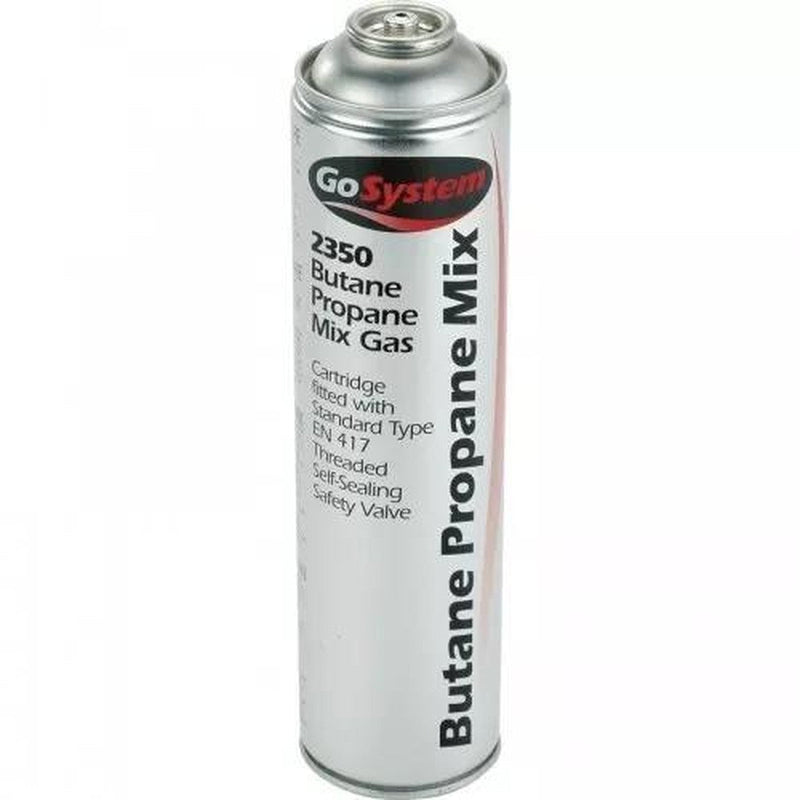 GoSystem Butane Propane Mix Gas 350g 631ml Go System - UK Camping And Leisure