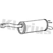 Klarius Box With Tail Pipe Rear fits Fiat Doblo 2001 on 1.9