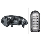 Hella Headlight Headlamp W5W Left fits VW Caddy III 2004-2015 1.4 1.6 1.9 2.0