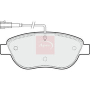 Apec Front Brake Vented Discs & Pads fits Lancia Delta III 2008-2014 1.6