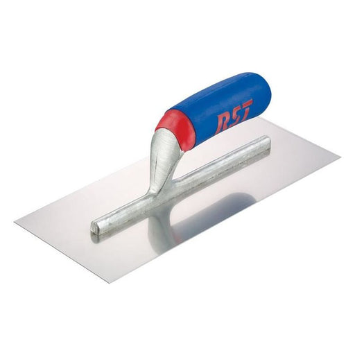 R.S.T. Plasterer's Finishing Trowel Banana Soft Touch Handle 11 x 4.1/2in R.S.T. - Dynamic Drive