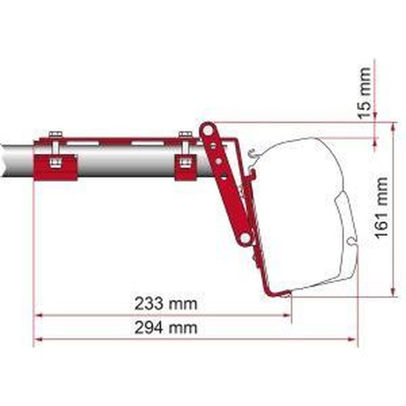 Fiamma F45 Adapter Roof Rail Kit 98655-770 Fiamma - NN4 Online
