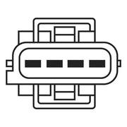 Bosch O2 Lambda Oxygen Sensor after catalytic converter fits Porsche 911