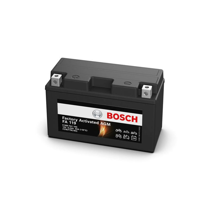 Bosch Batteries Battery 12V 6.5Ah 90A FA119