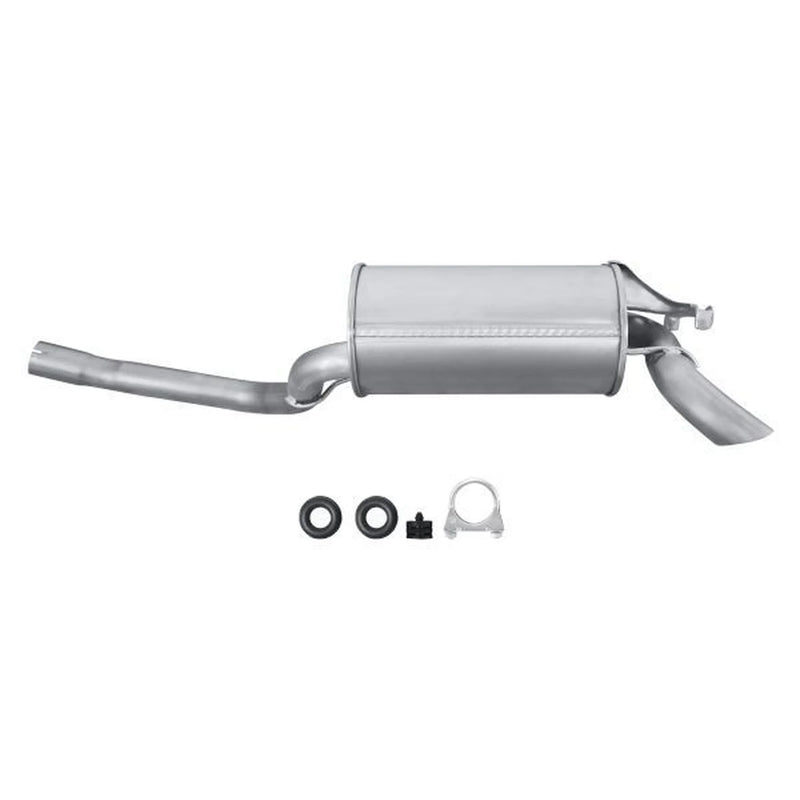 Hella End Silencer Rear fits Mercedes-Benz 190 1985-1993 2.5 201.126