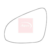 Apec Exterior Wing Mirror Glass Left fits Citroën C1 II 2014-2021 1.0 1.2