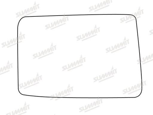 Summit Stick-On Standard Mirror Glass fits Vauxhall Carlton 92 on RHS Summit - Bars 4 Cars