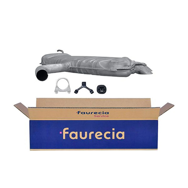 Hella End Silencer Rear fits VW Touran 2003-2010 1.9