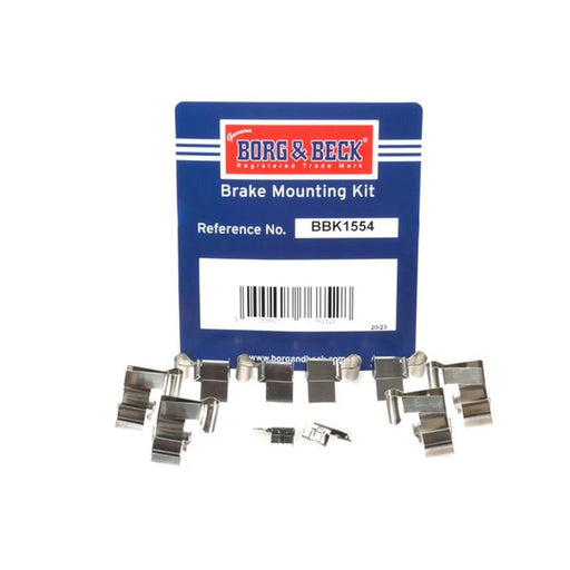 Borg & Beck Brake Pad Accessory Fitting Kit Front BBK1554