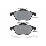 Textar Front Brake Pad Set 2453601