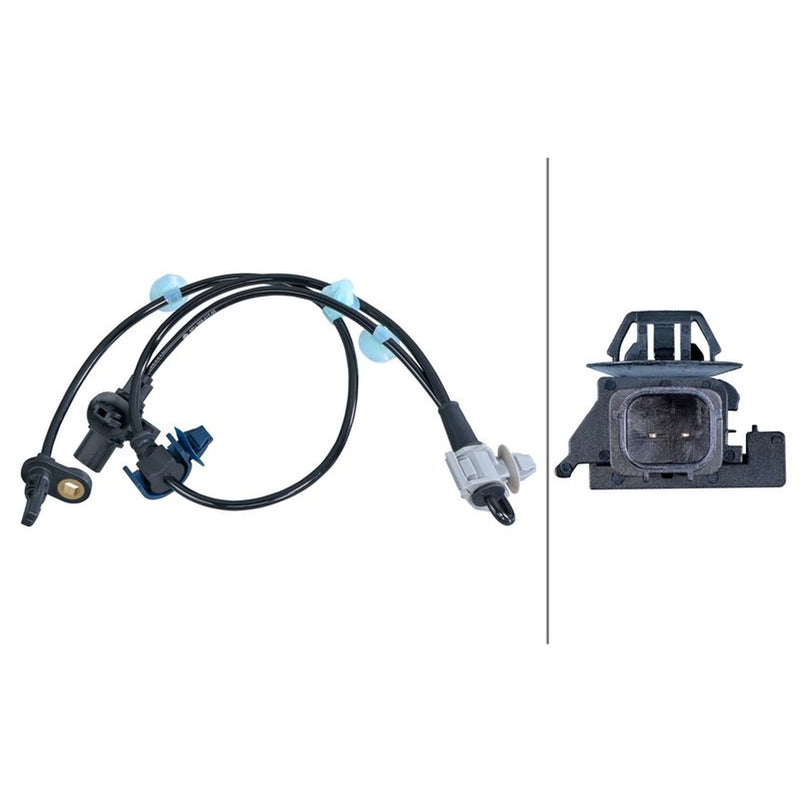 Hella ABS Wheel Speed Sensor Rear Right 6PU 358 417-521