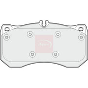 Apec Front & Rear Pads fits Audi A5 2024 on