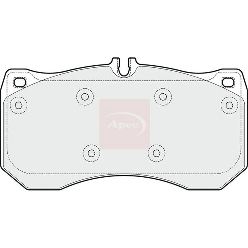 Apec Front Brake Pad Set PAD1910