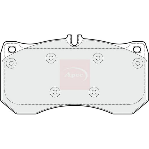 Apec Front Brake Pad Set PAD1910