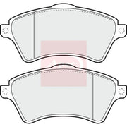 Apec Front Brake Pad Set fits Land Rover Freelander I 1998-2006 1.8 2.0 2.5