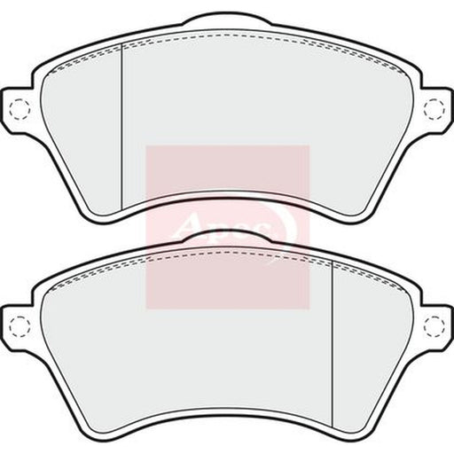 Apec Front Brake Pad Set fits Land Rover Freelander I 1998-2006 1.8 2.0 2.5