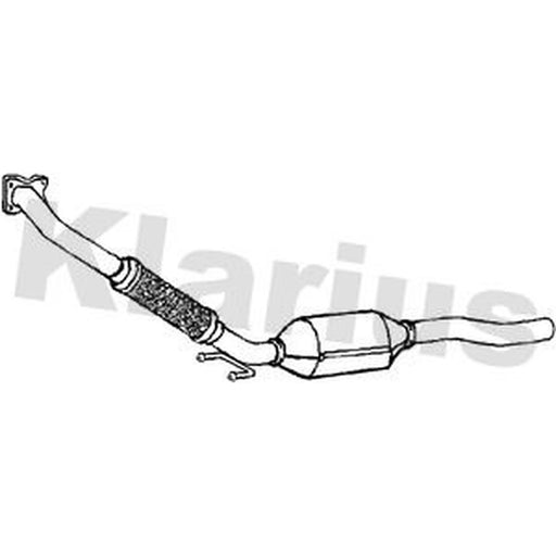 Klarius Catalyst Type Approved With Pipe Front fits Seat Ibiza 2005-2009 1.4