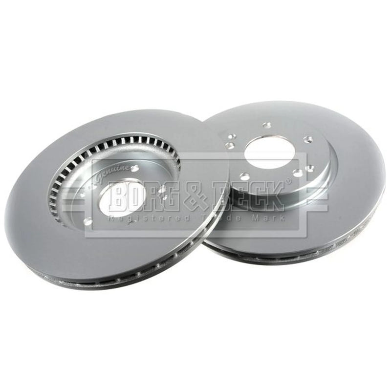 Borg & Beck Front & Rear Brake Discs & Pads fits Ssangyong Actyon Sports I