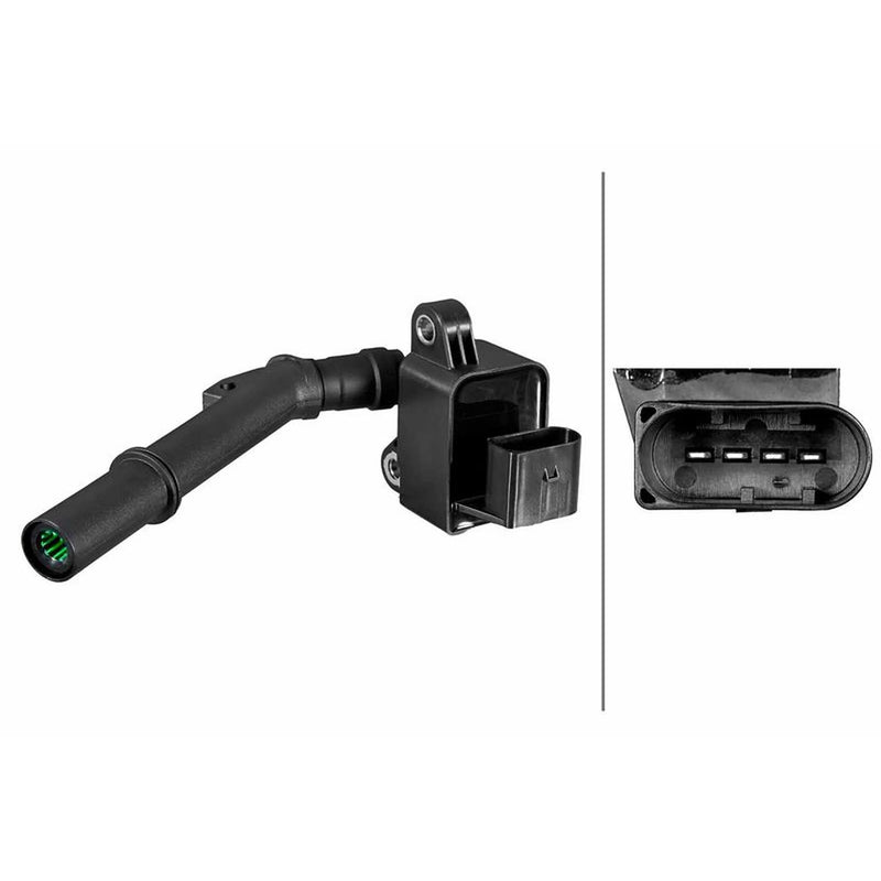 Hella Ignition Coil Pack fits Mercedes-Benz A-Class 2018-2019
