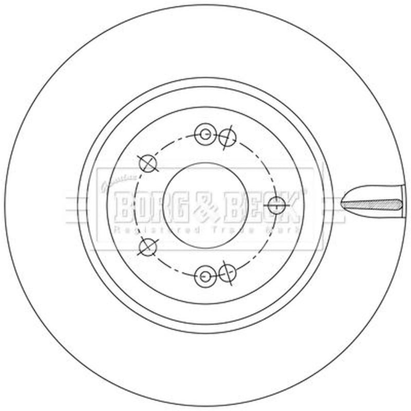 Borg & Beck Front & Rear Brake Discs & Pads fits Kia Soul II 2016-2018 1.6