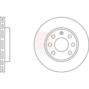 Apec Front Brake Vented Discs & Pads fits Daewoo Lanos 1997 on 1.3 1.5