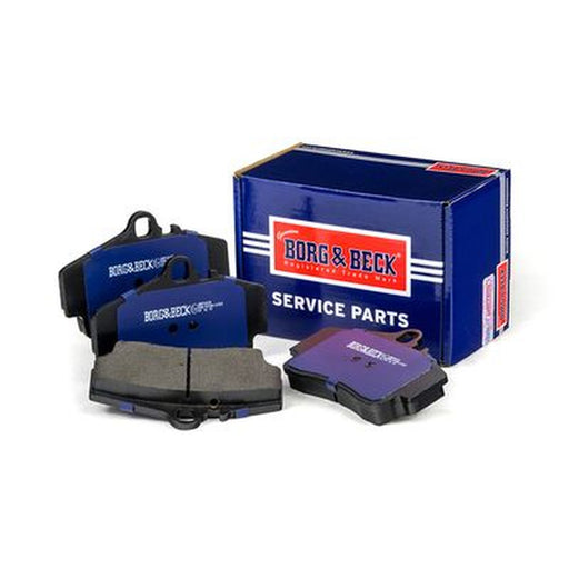 Borg & Beck Rear Brake Discs & Pads fits Porsche Boxster 1996-2004 2.5 2.7