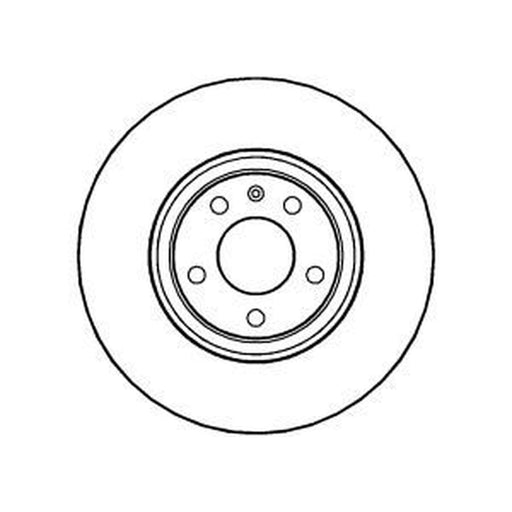 Abtex 2 x Vented Brake Discs fits Audi A6 C6 2004-2011 2.0 2.4 2.7 2.8 3.0 3.2