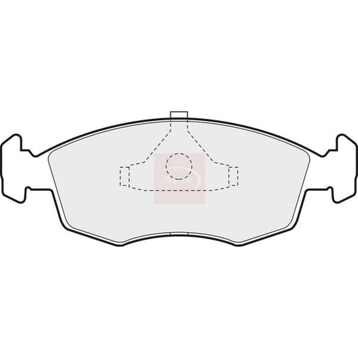 Apec Front Brake Pad Set PAD532