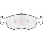 Apec Front Brake Pad Set fits Ford Escort 1986-1998 1.6
