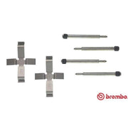 Brembo Brake Pad Accessory Fitting Kit Rear fits Volvo 240 1974-1993