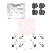 Apec Brake Pad Accessory Fitting Kit Rear fits Citroën Berlingo 2018-2019