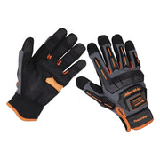 Sealey Mechanic's Gloves Anti-Collision Extra-Large Pair MG803XL Sealey - Dynamic Drive