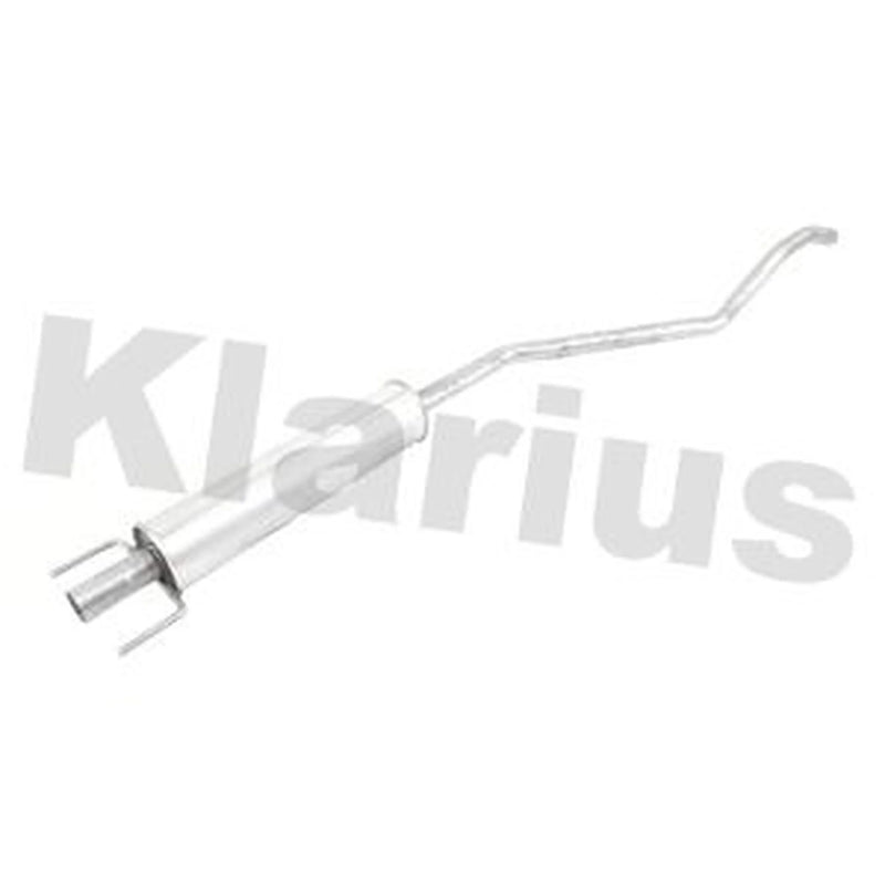 Klarius Box With Centre Pipe Centre fits Opel Astra H 2004-2010 1.6