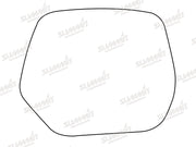 Summit Stick-On Standard Mirror Glass fits Honda CRV 06 on RHS Summit - Bars 4 Cars