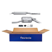 Hella End Silencer Rear fits Fiat Punto 1993-1999 1.4