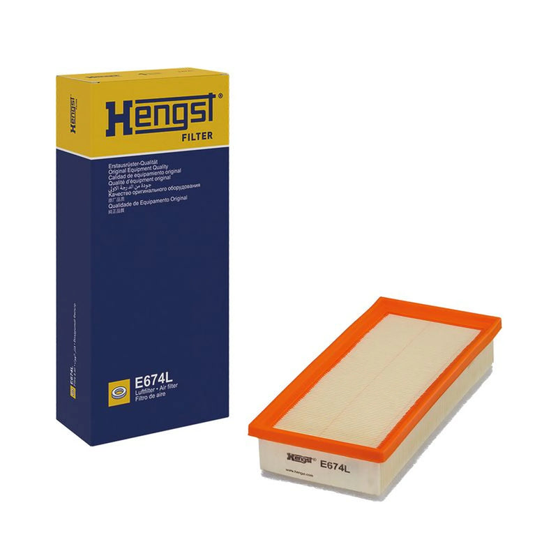 Hengst Engine Air Filter fits Alfa Romeo 147 2001-2010 1.6 2.0