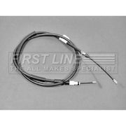 First Line Handbrake Cable Right Rear fits Peugeot 205 1986-1998 1.9