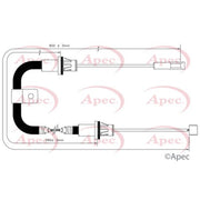 Apec Handbrake Cable Front fits Jeep Commander 2005-2010 5.7
