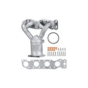 Hella Manifold Catalytic Converter fits Fiat Sedici 2006-2014 1.6