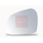 Apec Exterior Wing Mirror Glass Left fits Hyundai I10 II 2013-2019 1.0 1.2