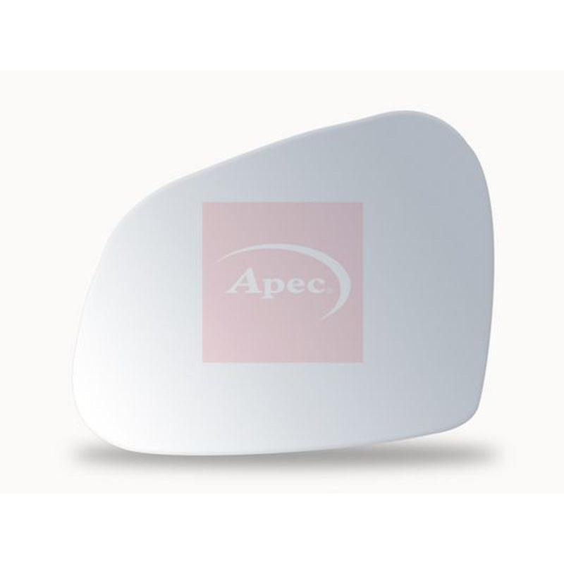 Apec Exterior Wing Mirror Glass Left fits Hyundai I10 II 2013-2019 1.0 1.2