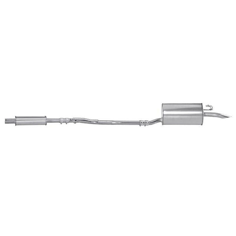 Hella End Silencer Rear fits Fiat Punto 1993-1999 1.1