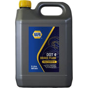 NAPA Brake Fluid DOT 4 5l fits Abarth 124 Spider 2016 on 1.4