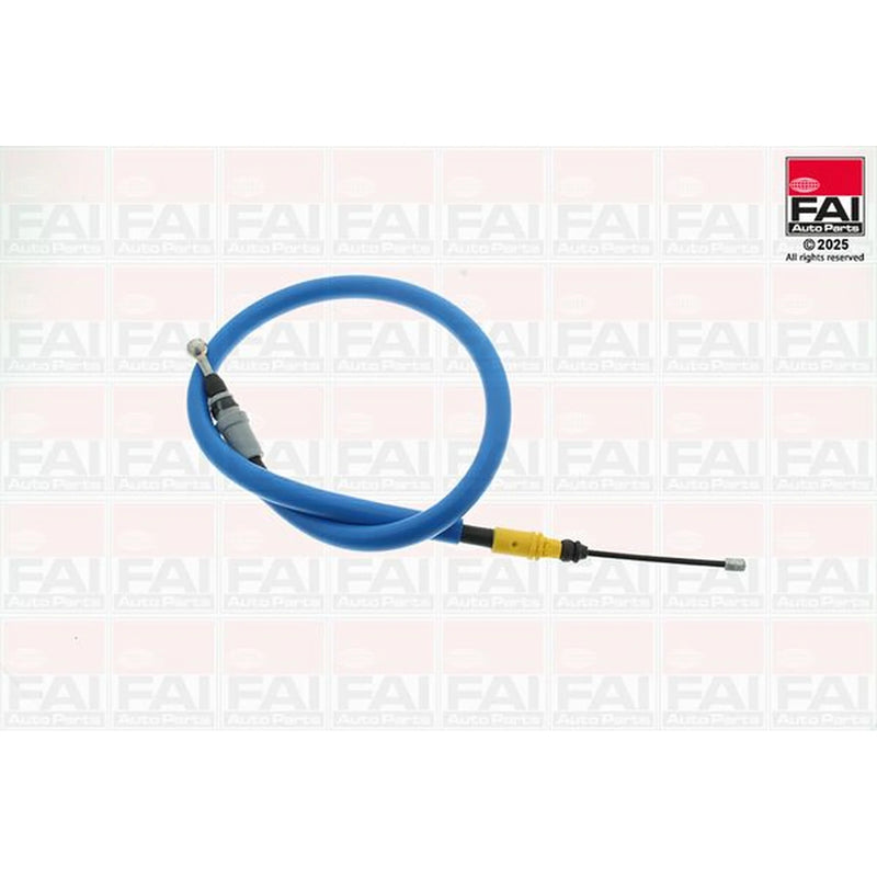 FAI Handbrake Cable Left Rear fits Citroën C4 II 2009-2018 1.6 2.0