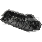 First Line Engine Oil Sump Pan Steel fits Ford C-Max 2007-2010 1.8