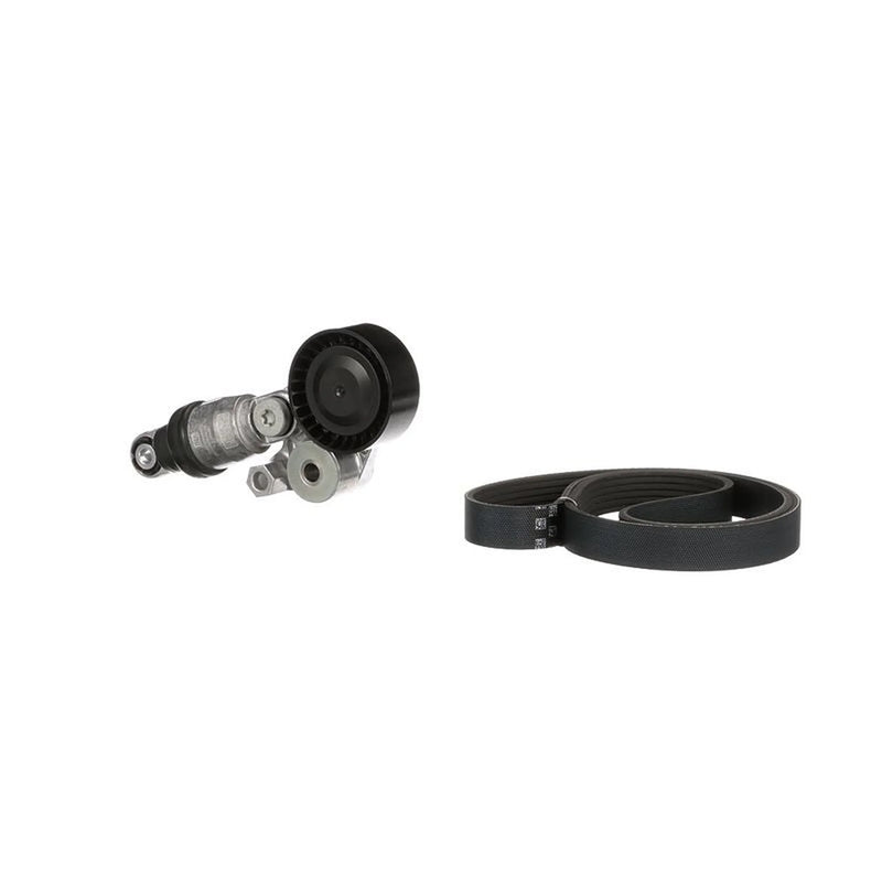 Gates V-Ribbed Belt Set fits Mazda 2 2014 on 1.3 1.5