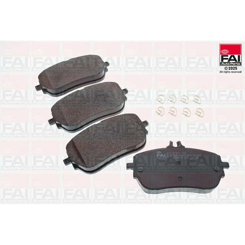 FAI Front Brake Pad Set fits Mercedes-Benz A-Class 2018-2020