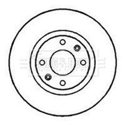 Borg & Beck Front & Rear Brake Discs & Pads fits Citroën Xsara 1998-2005 2.0